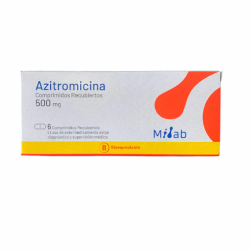 AZITROMICINA 500 MGX 6 MINTLAB