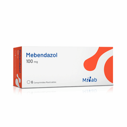 MEBENDAZOL COM.100MG. X6 COMP