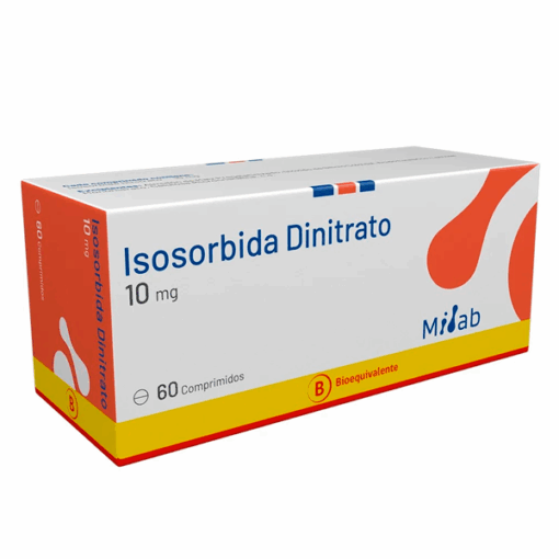 ISOSORBIDA DINITRATO COM.10MG.60  *