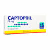 CAPTOPRIL 25MG CAJA 30 COMPRIMIDOS