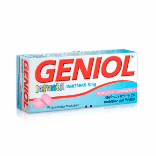 GENIOL COM 80 MG X 16