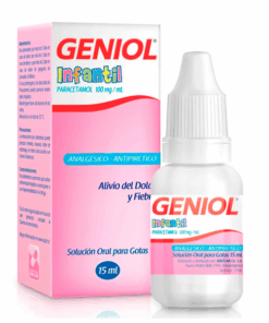 GENIOL PARACETAMOL 100MG/ML  SOLUCION PARA GOTAS ORALES 15ML - Matriz
