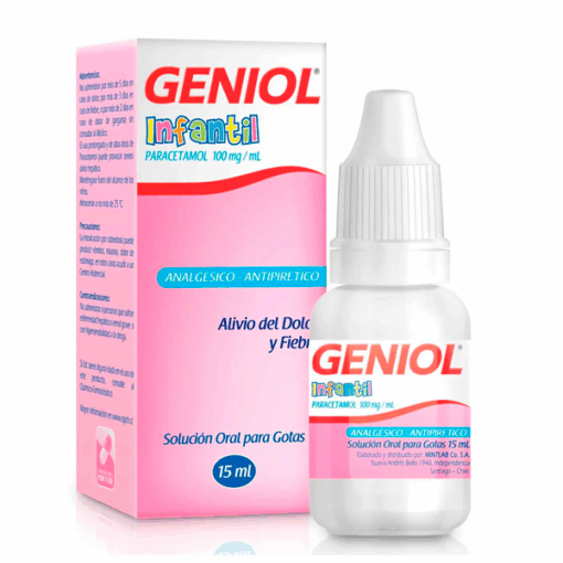 GENIOL GTS. 100MG/ML. 15ML