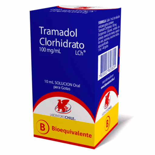 TRAMADOL CLORHIDRATO 100MG/ML SOLUCION PARA GOTAS ORALES FRASCO 10ML