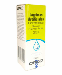 LAGRIMAS ARTIFICIALES HPROMELOSA 0.5% SOLUCION OFTALMICA ESTERIL FRASCO 15 ML - Matriz