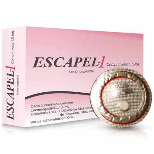 ESCAPEL-1 LEVONORGESTREL 1.5MG CAJA 1 COMPRIMIDO