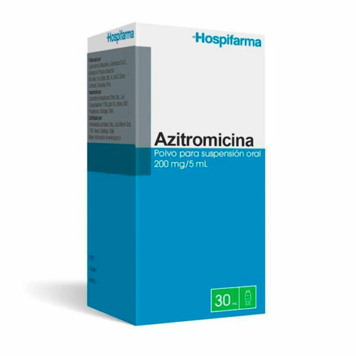 AZITROMICINA 200 MG/ 5 ML SUS X 30 ML FCO