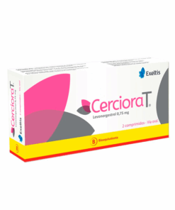 CERCIORA T LEVONORGESTREL 0.75MG CAJA 2 COMPRIMIDOS - Matriz