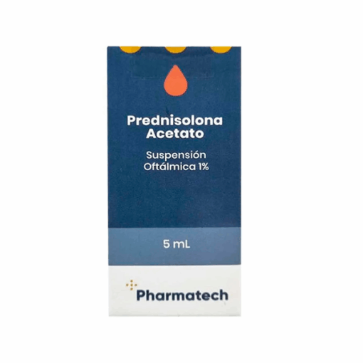 PREDNISOLONA ACETATO 1% SUSPENSION OFTALMICA FRASCO 5ML