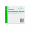 DICLOFENACO SODICO 75 MG/3 ML AMP X 5UND