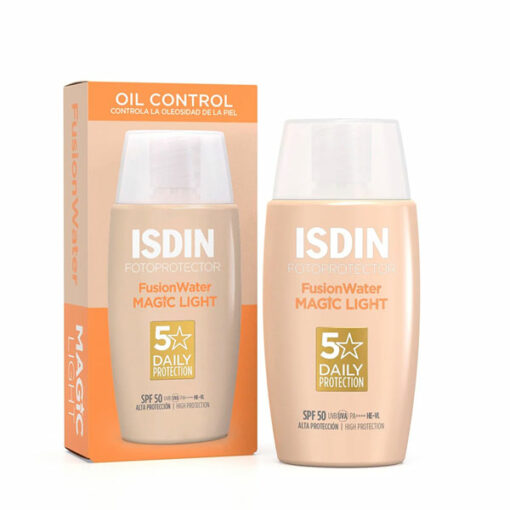 ISDIN FOTOPROTECTOR FUSION WATER MAGIC LIGHT OIL CONTROL SPF 50 UVB
