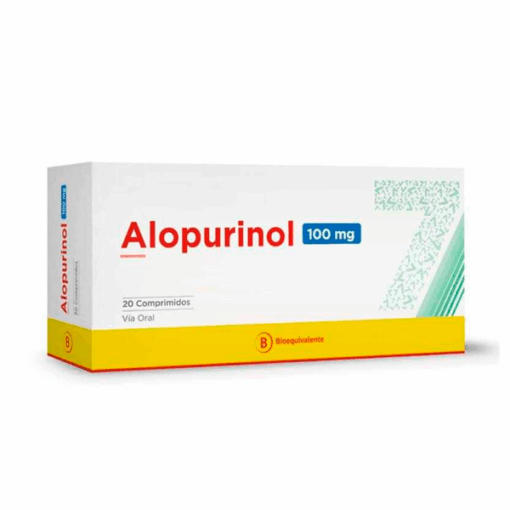 ALOPURINOL 100MG CAJA 20 COMPRIMIDOS