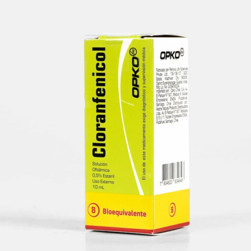 CLORANFENICOL 0,5% SOLUCION  OFTALMICA FRASCO 10ML  CENABAST