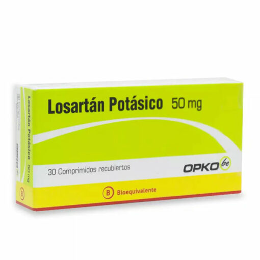 LOSARTAN POTASICO 50MG CAJA 30 COMPRIMIDOS CENABAST