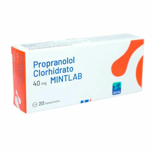 PROPRANOLOL 40MG CAJA 20 COMPRIMIDOS CENABAST