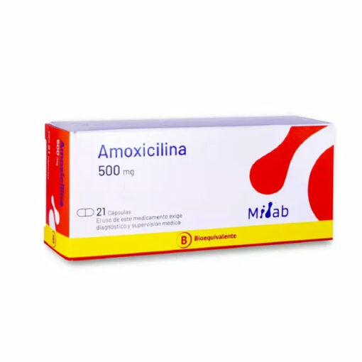 AMOXICILINA 500MG CAJA 21 COMPRIMIDOS CENABAST