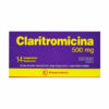 CLARITROMICINA 500MG CAJA 14 COMPRIMIDOS CENABAST