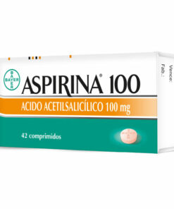 ASPIRINA 100MG 42 COMPRIMIDOS - Matriz