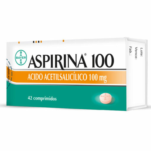 ASPIRINA 100MG 42 COMPRIMIDOS