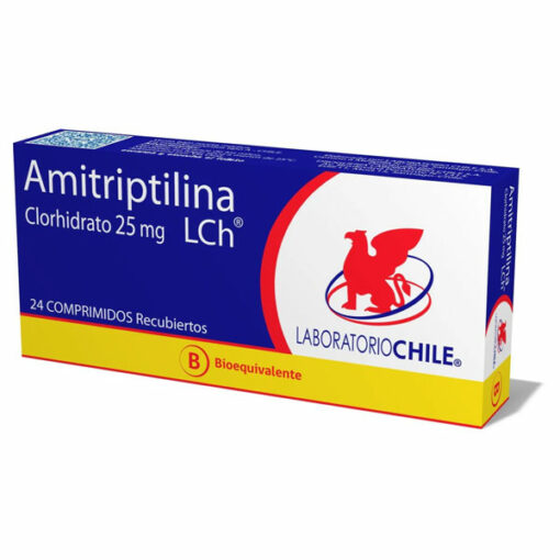 AMITRIPTILINA 25 MG 24 COMPRIMIDOS