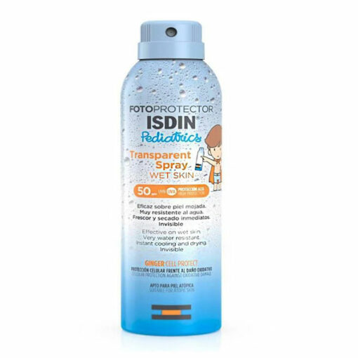 ISDIN FOTOPROTECTOR PEDIATRICO WET SKIN SPRAY 50+ X250ML.