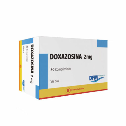 DOXAZOSINA 2 MG CAJA 30 COMPRIMIDOS CENABAST