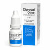 CIPROVAL OTICO CIPROFLOXACINO  0,3%  5 ML CAJA 1 FRASCO CENABAST