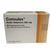 CONVULEX  ACIDO VALPROICO 500 MG CAJA 30 COMPRIMIDOS CENABAST