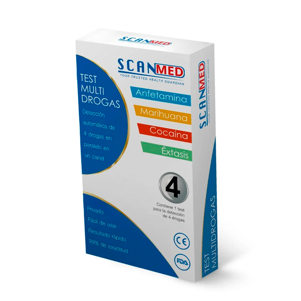TEST MULTIDROGAS PARA 4 DROGAS