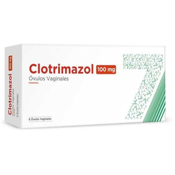 CLOTRIMAZOL 100 MG 6 OVULOS CENABAST
