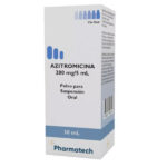 AZITROMICINA 200MG/5ML SUSPENSION ORAL FRASCO 30 ML CENABAST