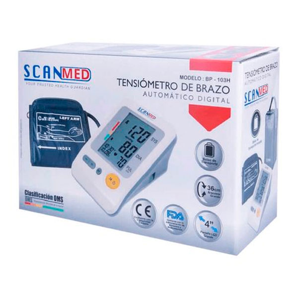 SCANMED TENSIOMETRO DE BRAZO BP-103H