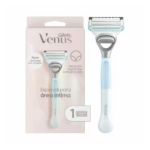 GILLETTE VENUS MAQUINA AFEITAR RECARGAABLE ESPECIAL PARA AREA INTIMA + 1 CARTUCHO