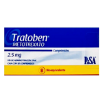 TRATOBEN METROTREXATO 2,5MG CAJA 50 COMPRIMIDOS