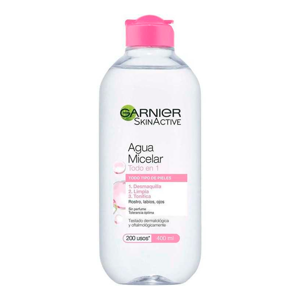 GARNIER AGUA MICELAR TODO TIPO DE PIEL 400ML