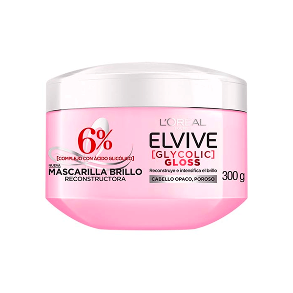 CREMA DE TRATAMIENTO ELVIVE GLYCOLIC GLOSS 300 G