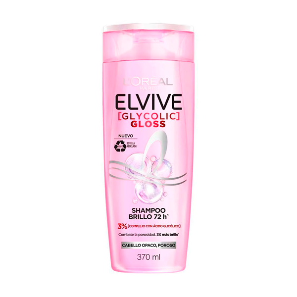 SHAMPOO GLYCOLIC GLOSS 370ML ELVIVE