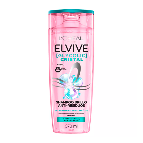 SHAMPOO ELVIVE BRILLO CRISTAL 370ML