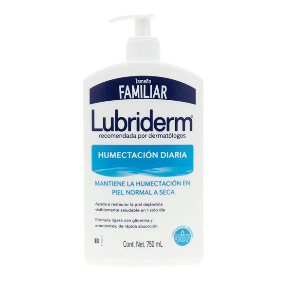 LUBRIDERM HUMECTACION DIARIA 750 ML