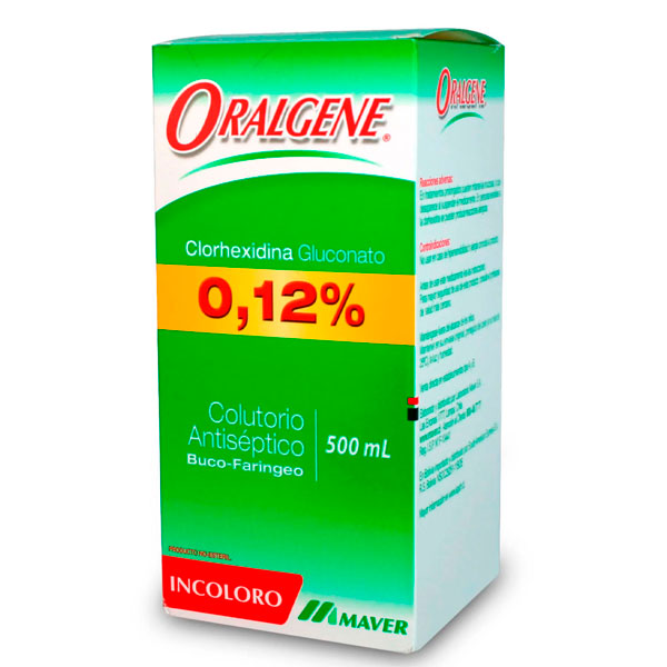 ORALGENE COLUTORIO 0.12% FRASCO 500ML