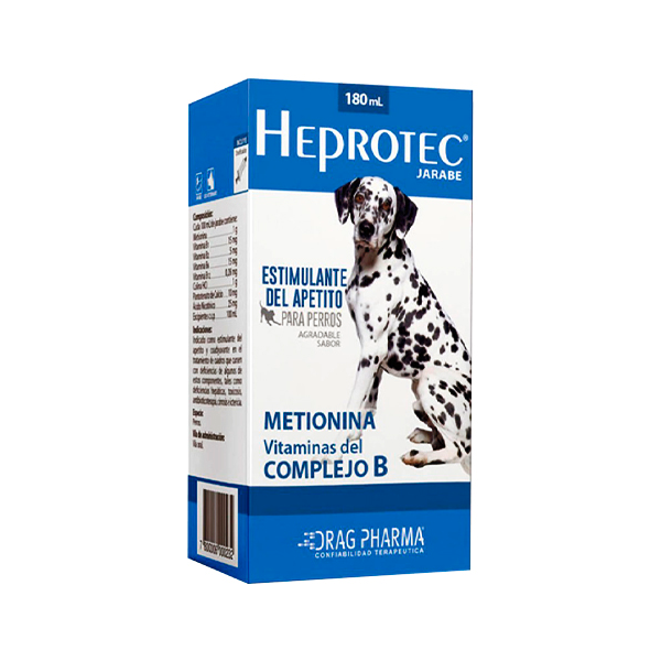 HEPROTEC JARABE 180 ML METIONINA & COMPLEJO B