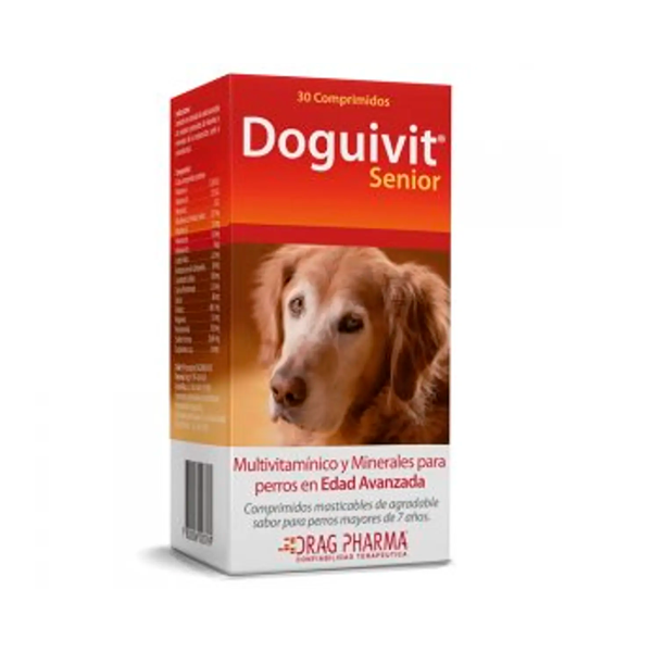 DOGUIVIT SENIOR  30 COMPRIMIDOS