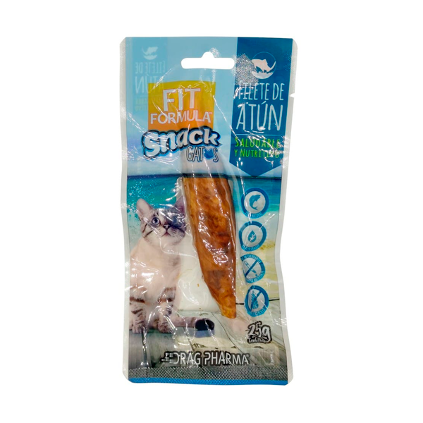 SNACK FIT FILETE ATUN GATO 25 GR  UNIDAD