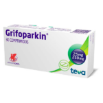 GRIFOPARKIN LEVODOPA 250MG + CARBIDOPA 25MG CAJA 30 COMPRIMIDOS