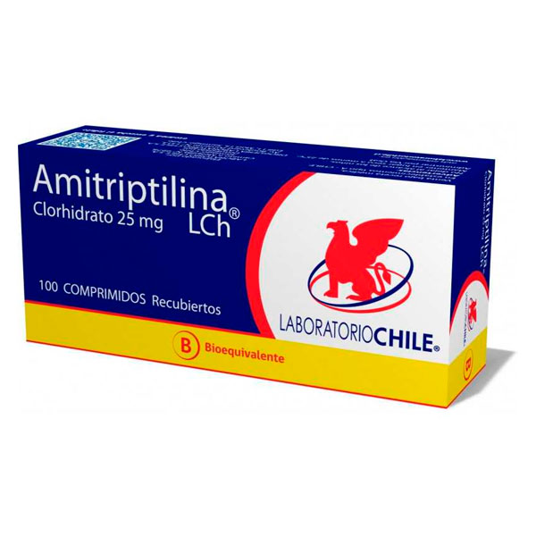AMITRIPTILINA 25MG 100 COMPRIMIDOS