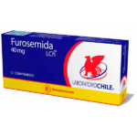 FUROSEMIDA 40MG CAJA 12 COMPRIMIDOS