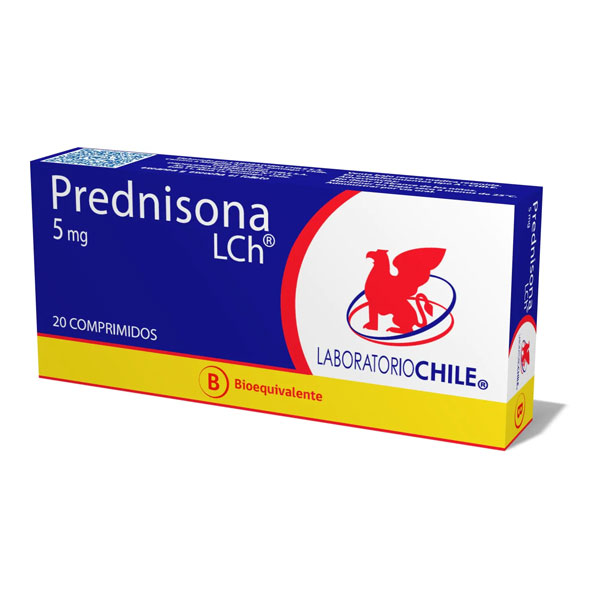 PREDNISONA 5 MG 20 COMPRIMIDOS