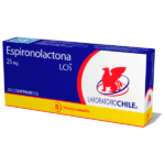 ESPIRONOLACTONA 25 MG CAJA  20 COMPRIMIDOS