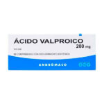 ACIDO VALPROICO 200MG CAJA 30 COMPRIMIDOS