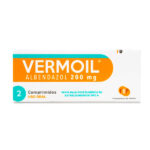 VERMOIL ALBENDAZOL 200MG CAJA 2 COMPRIMIDOS